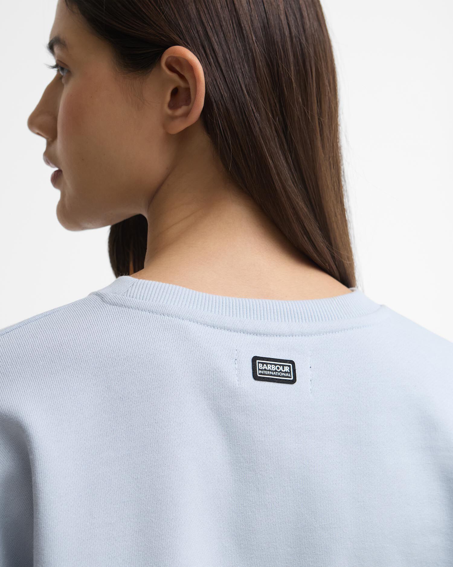 Sweatshirt Niamh Logo Pearl Blue