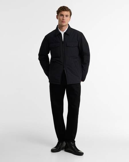 Distill Quilted Jacket Classic Black