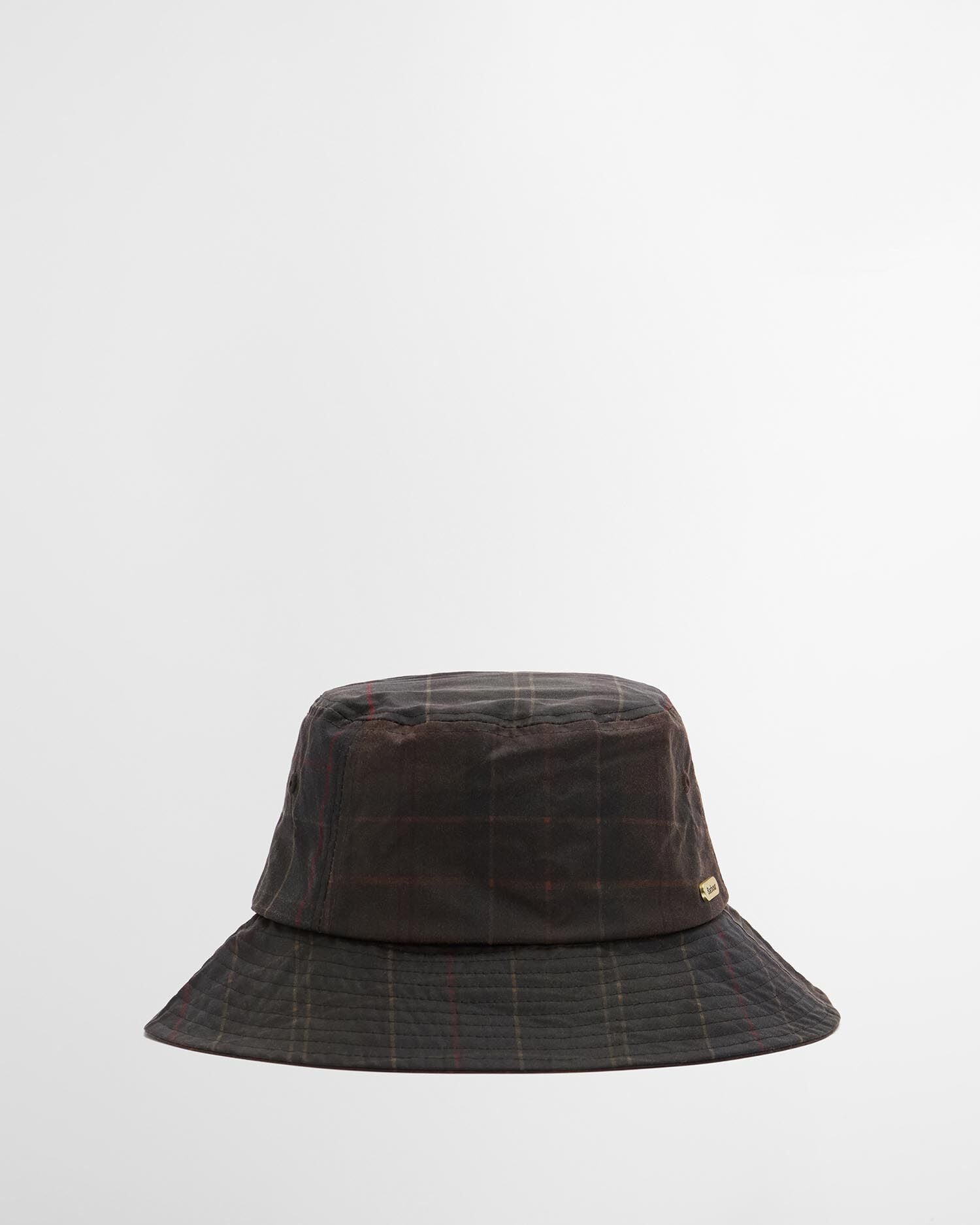 Barbour Bucket Hat Hazelwood Waxed Classic/Muted Tartan