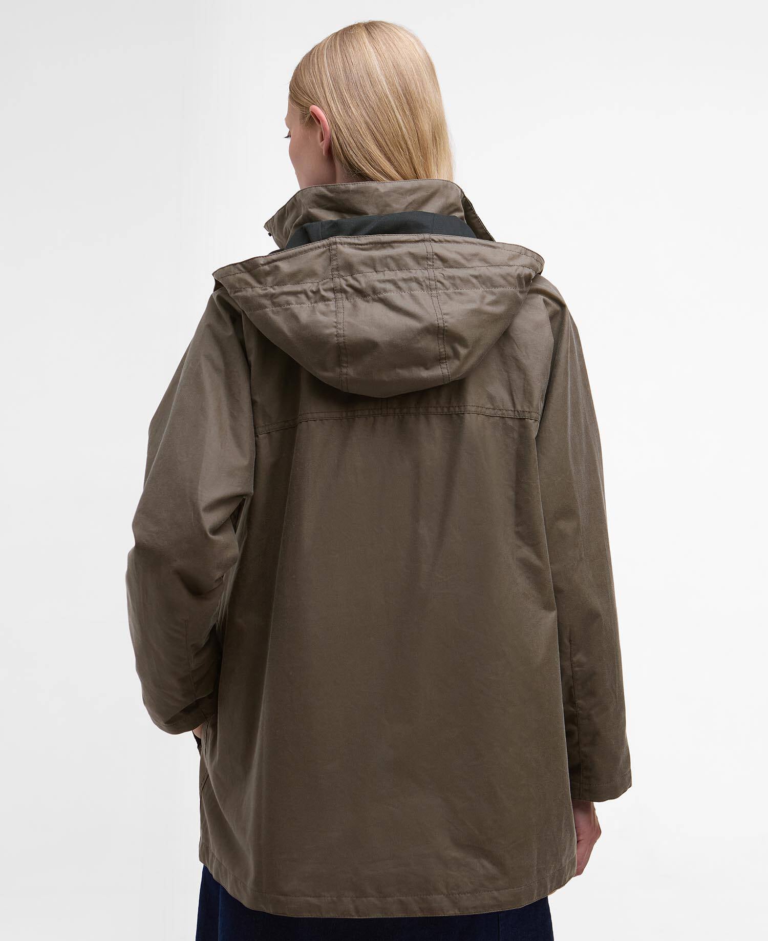 Parka cerato da donna Barbour x Margaret Howell Kelp image number 2