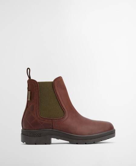 Amble Chelsea Boots Mahogony/Choc Nubuck