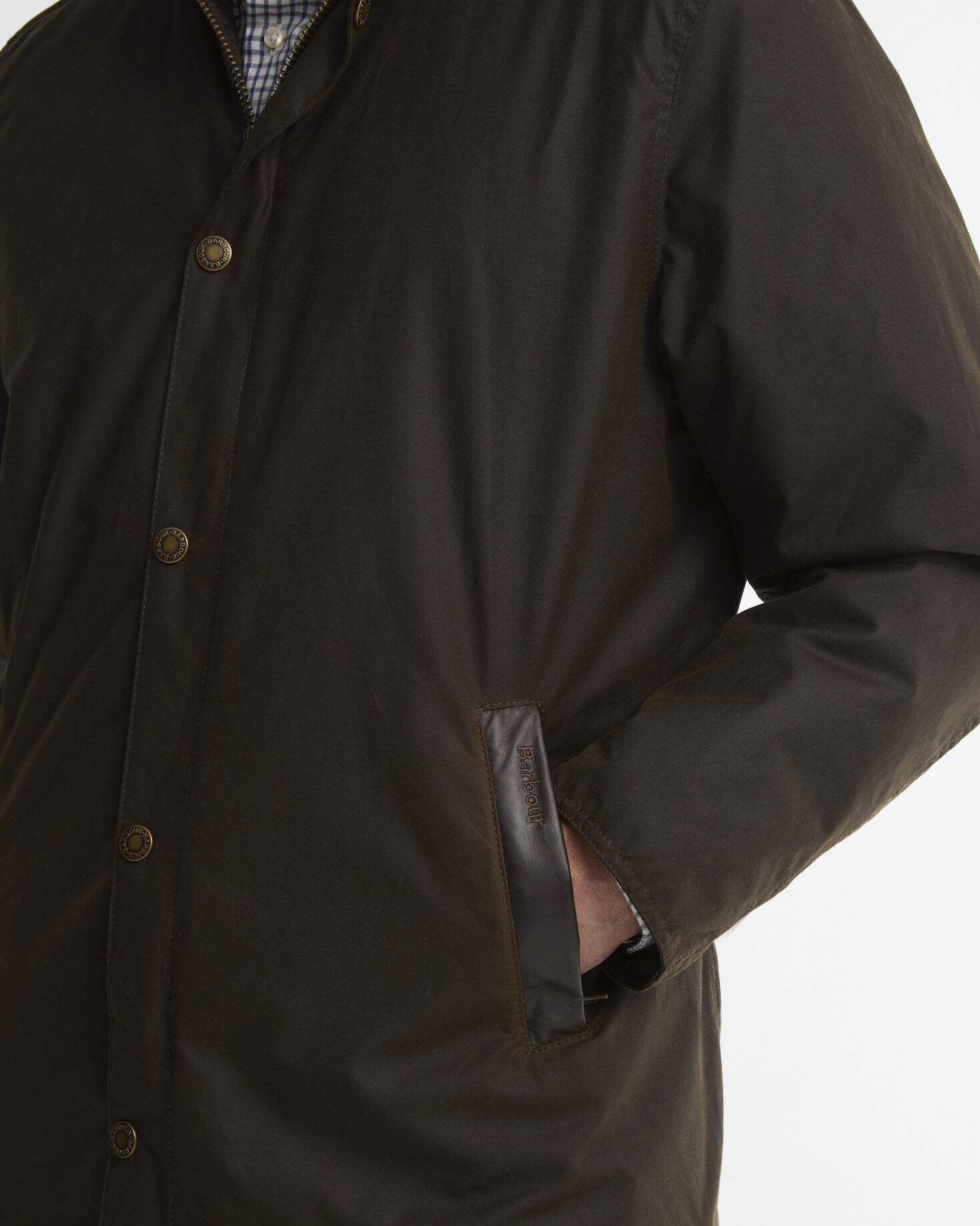 Giacca cerata Crayton Olive