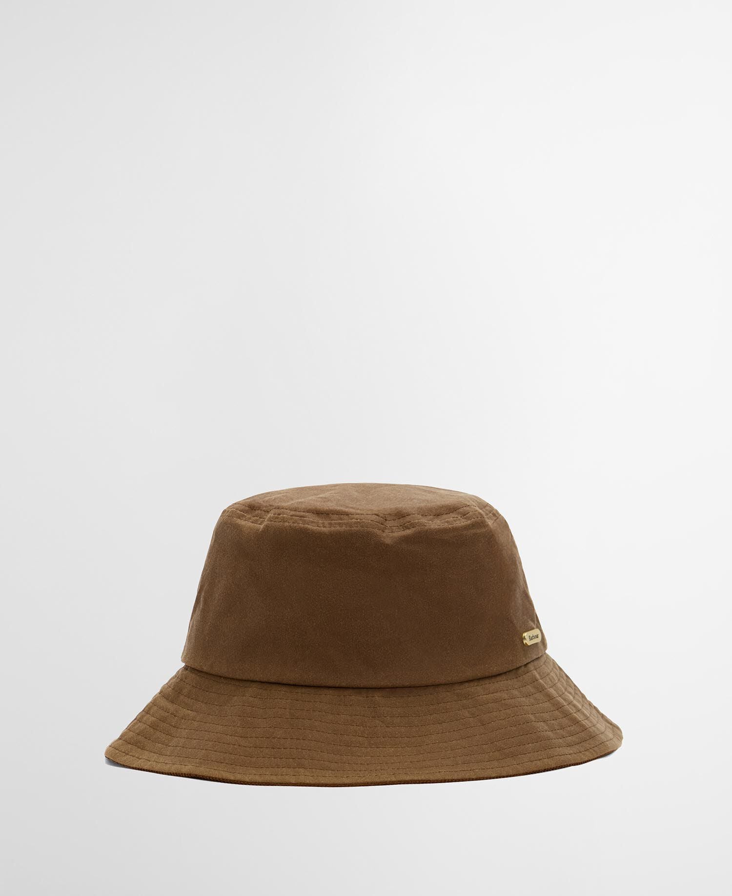 Delilah Waxed Bucket Hat Tan