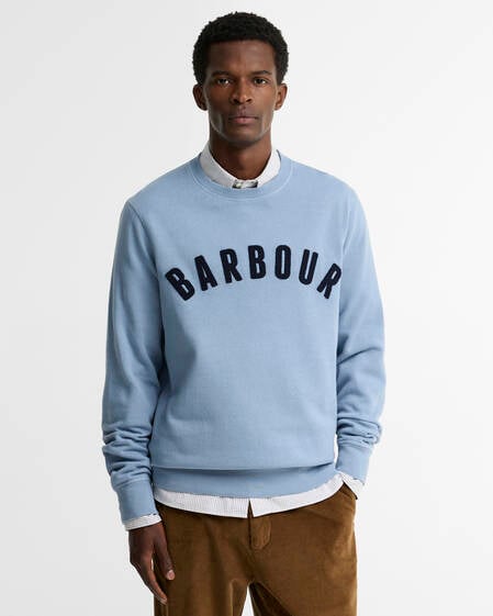 Sweatshirt Prep Logo Tarn Blue