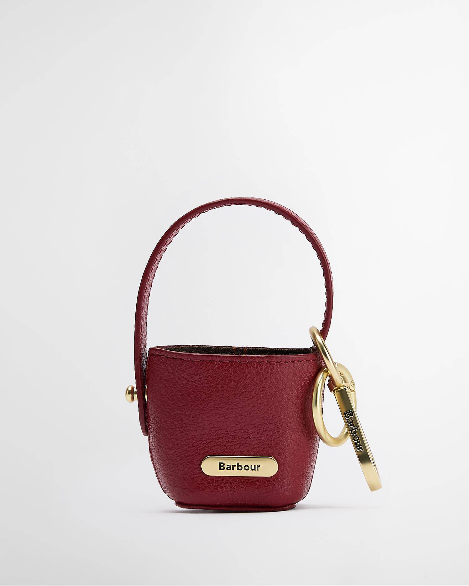 Barbour Leather Bucket Bag Charm