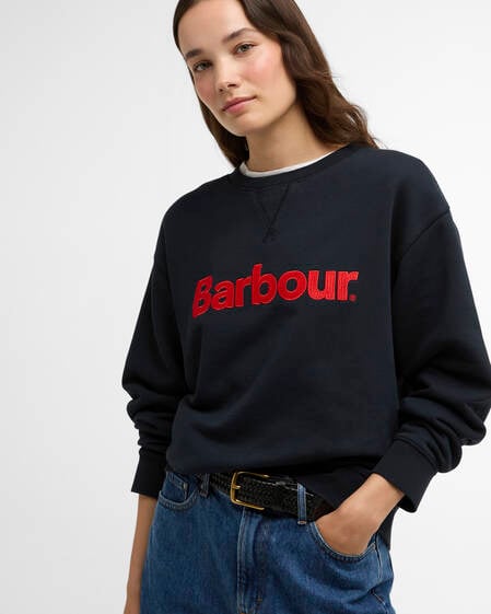Hartland Logo Sweatshirt Navy