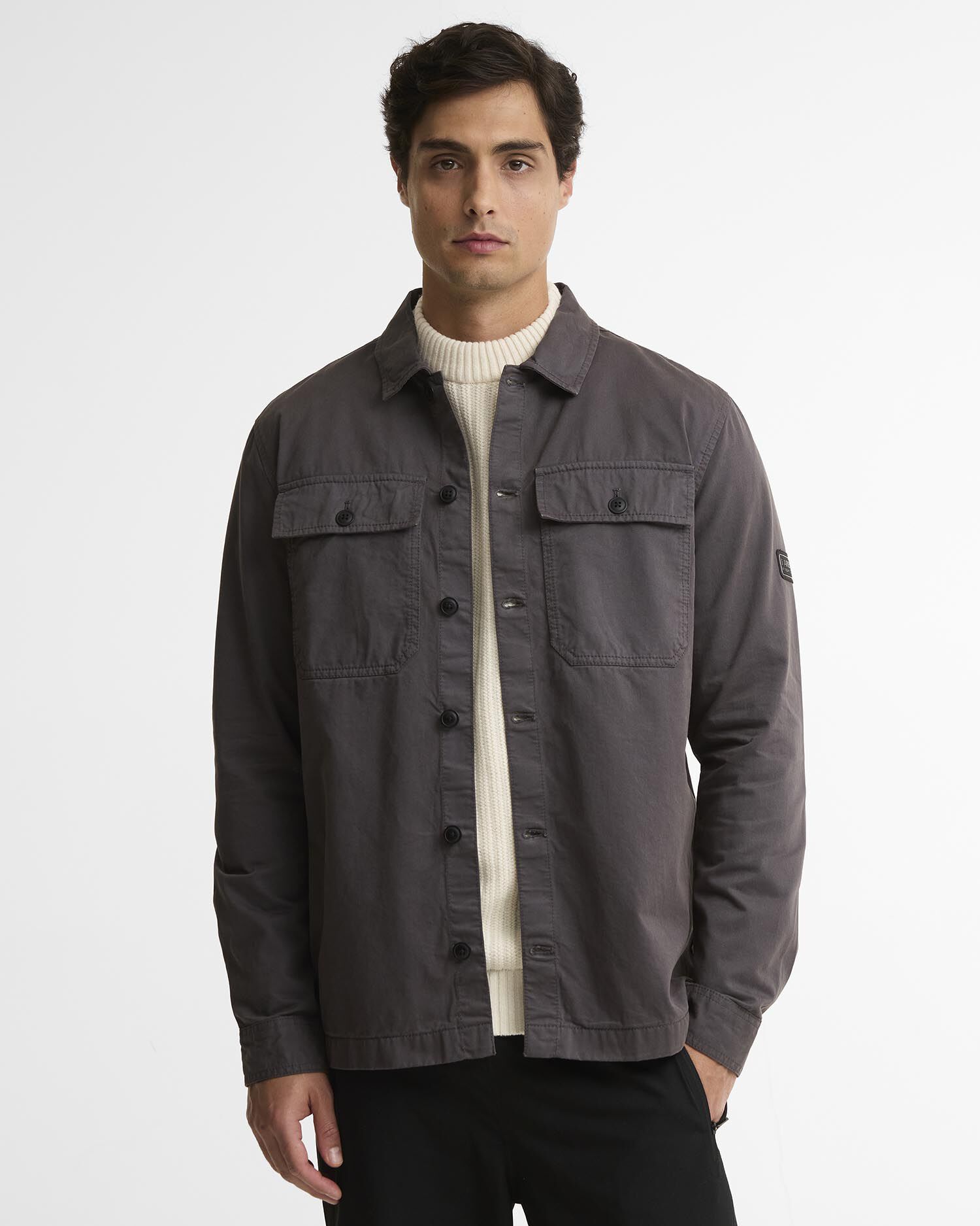 Arlo Overshirt Asphalt