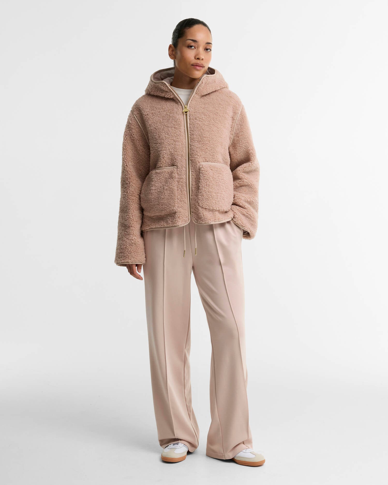 Ramona Fleece Jacket Nutmeg image number 1