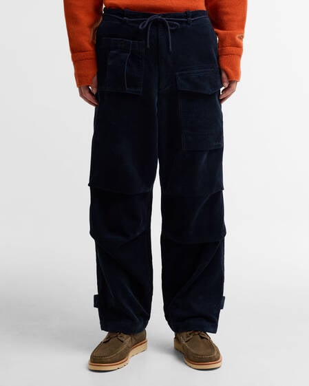 Barbour x Norbit Cordhose Oversized Navy
