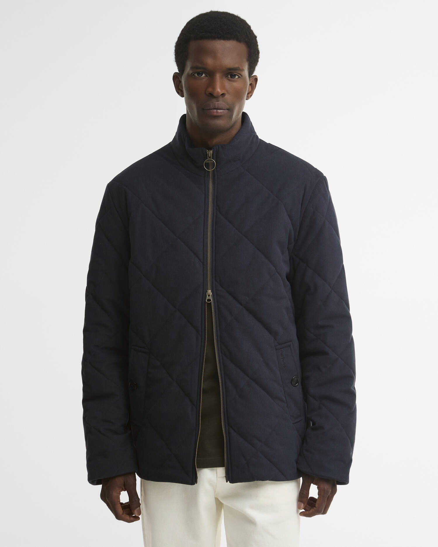 Corden Quilted Jacket Dark Navy image number 0