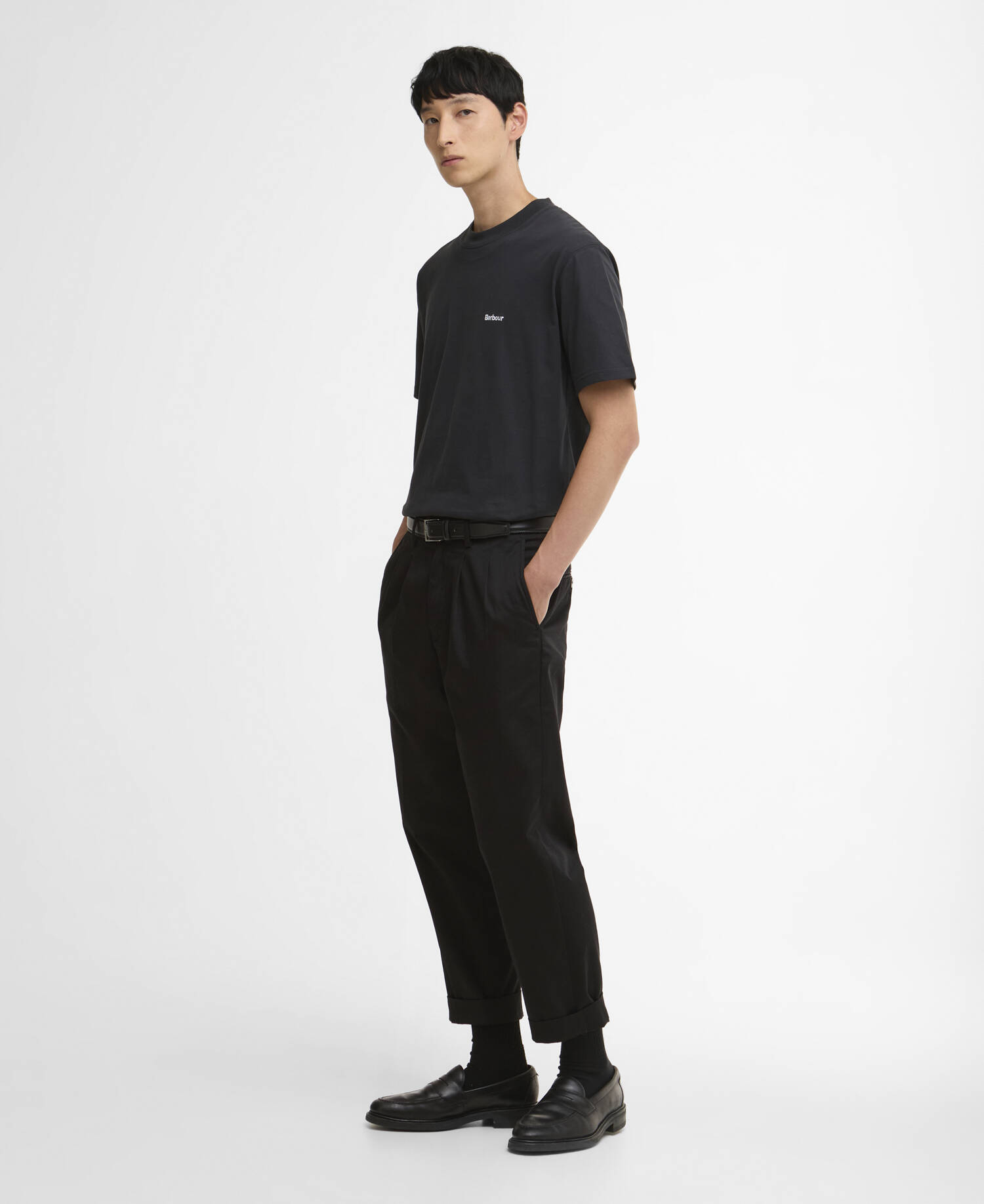 Dalton Logo Oversized T-Shirt Black image number 1