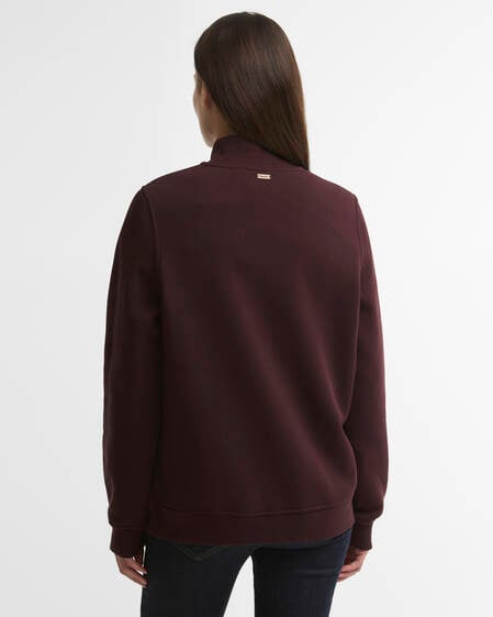Cynthia Quarter-Zip Jumper Fig