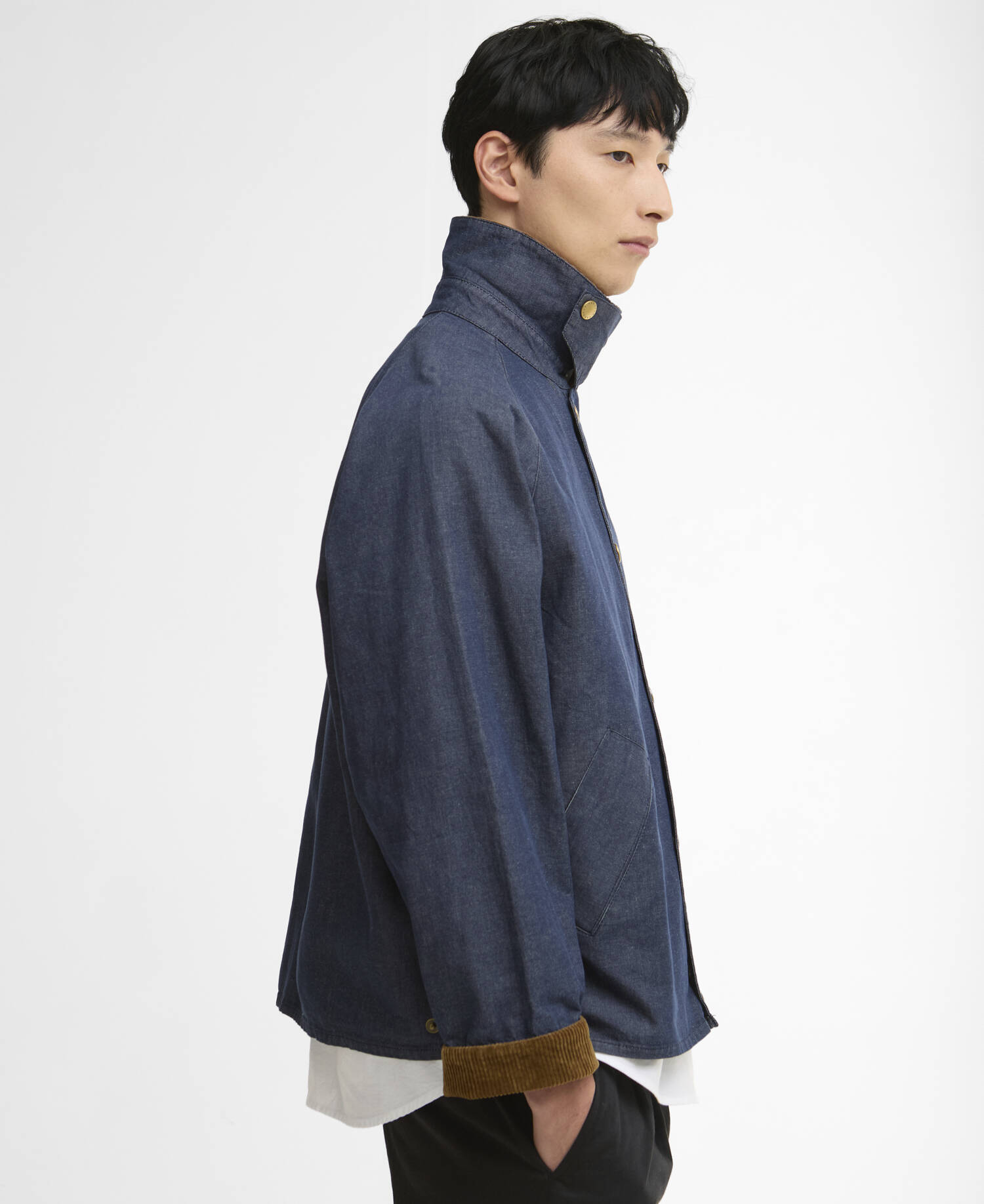 Transport Denim Casual Jacket Indigo image number 3