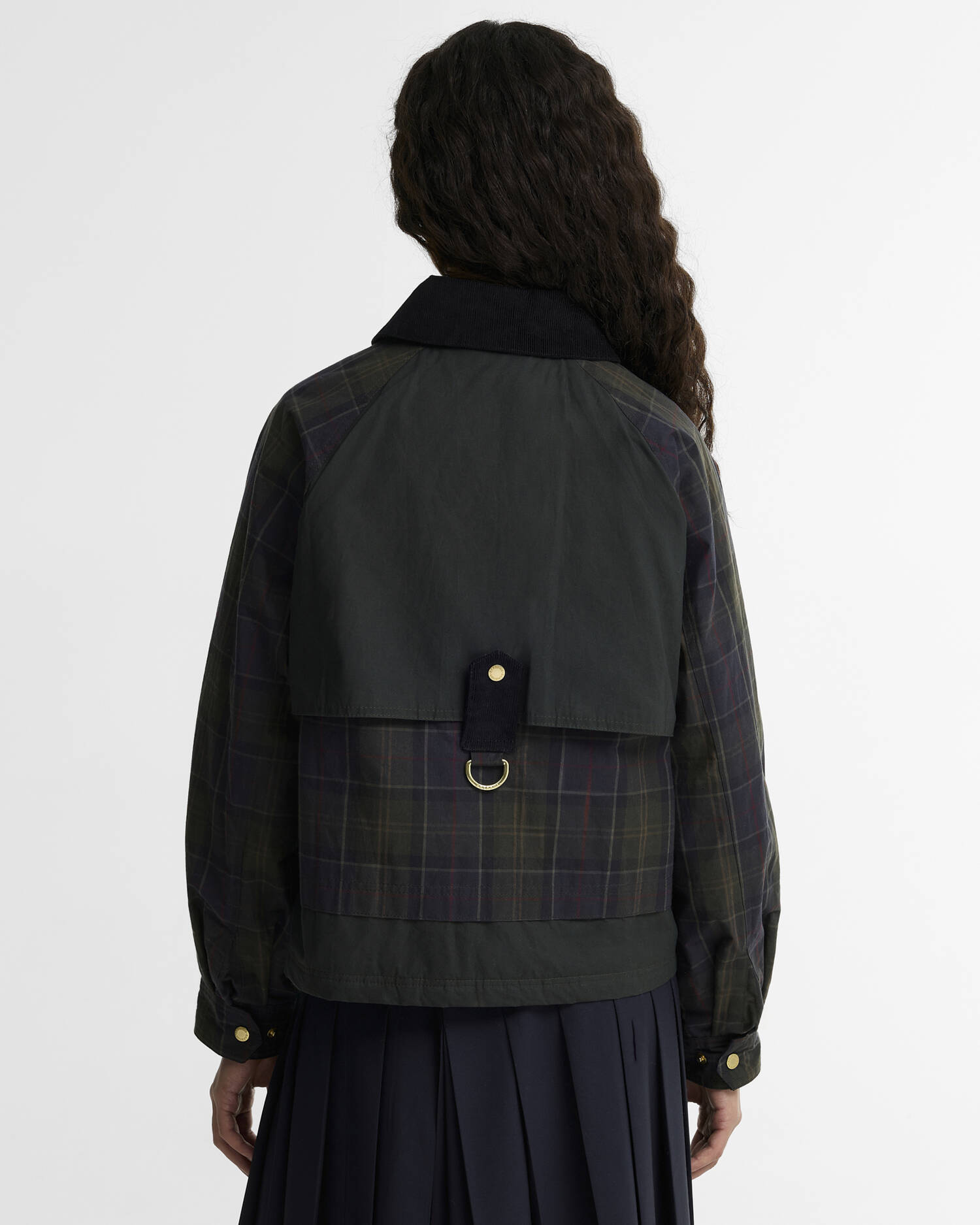 Truro Check Casual Jacket Shadow Classic/Dk Fern/Mixed Tartan image number 2
