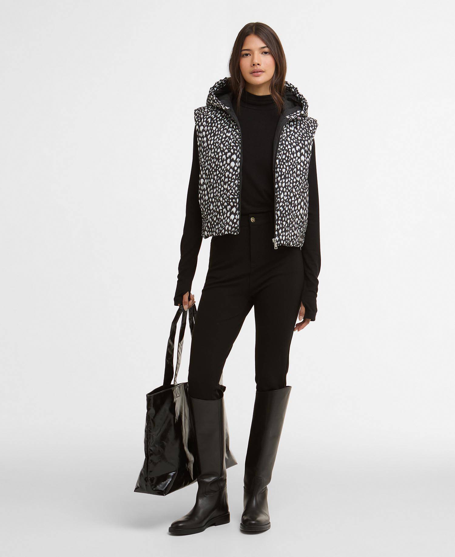 Weste Calista Printed Snow Leopard image number 1