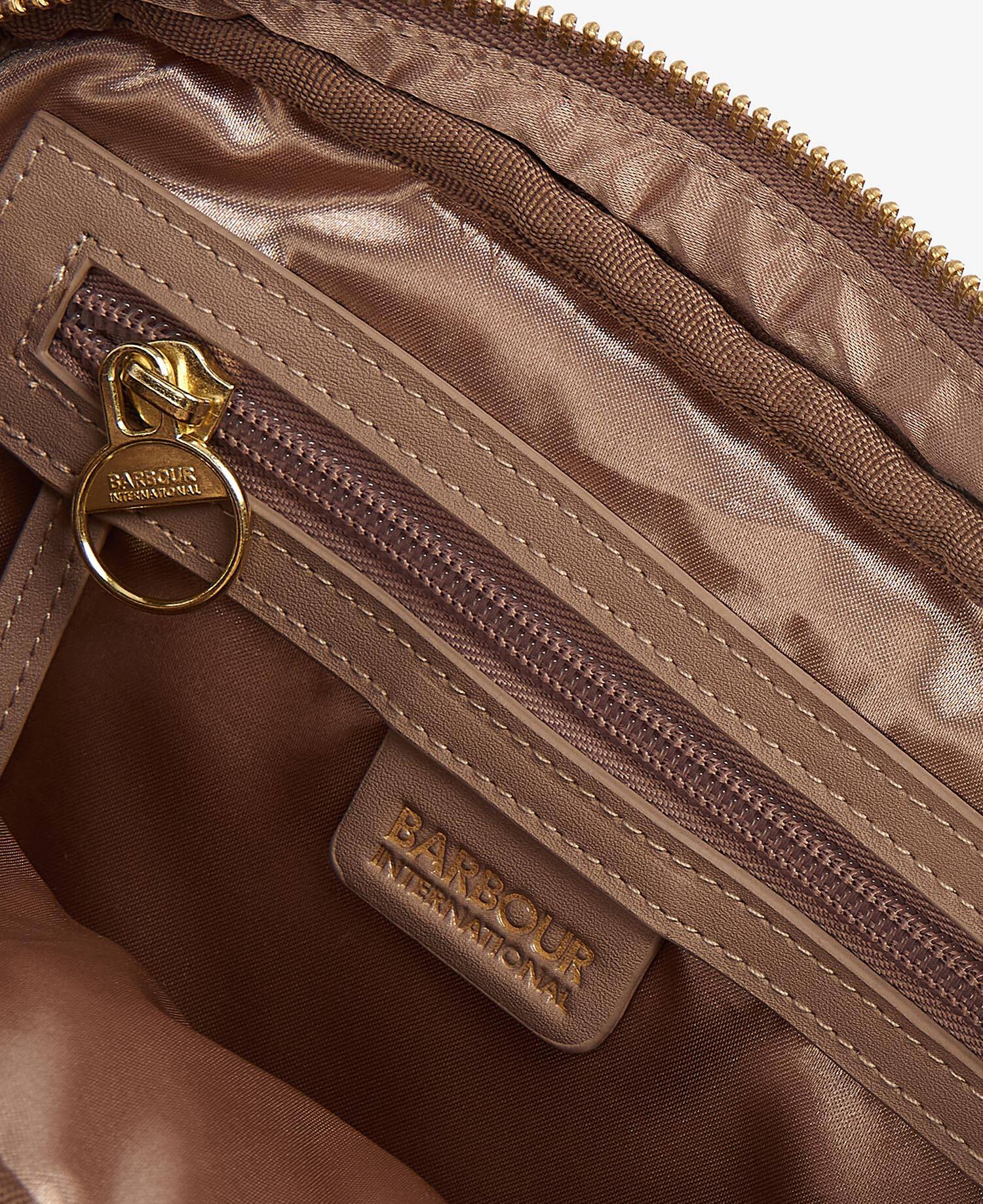 Sloane Quilted Crossbody Bag Camel image number 6