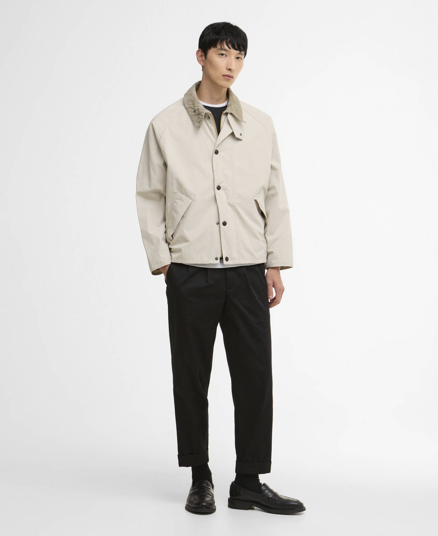 Transporter Oversized Casual Jacket Mist image number 1