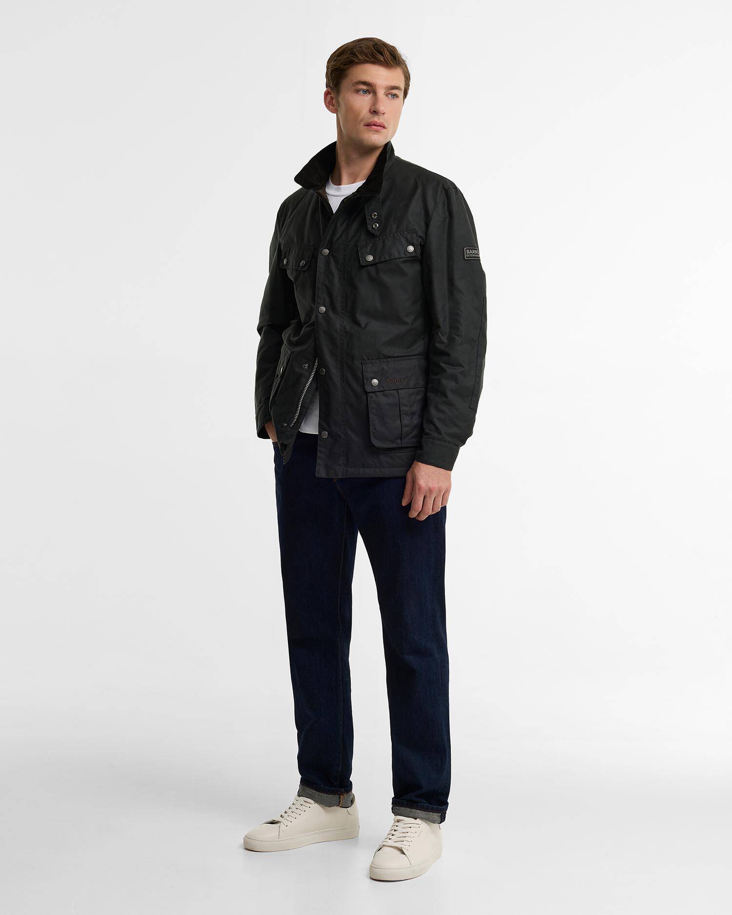 Tourer Duke Waxed Jacket Sage image number 1