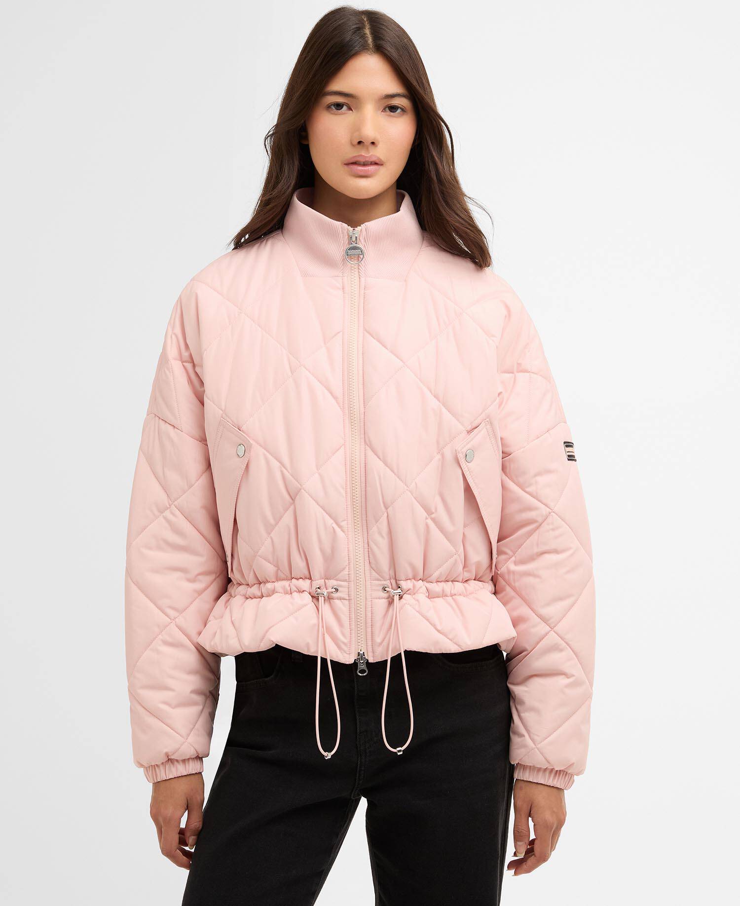 Pagan Quilted Jacket Desert Pink image number 0