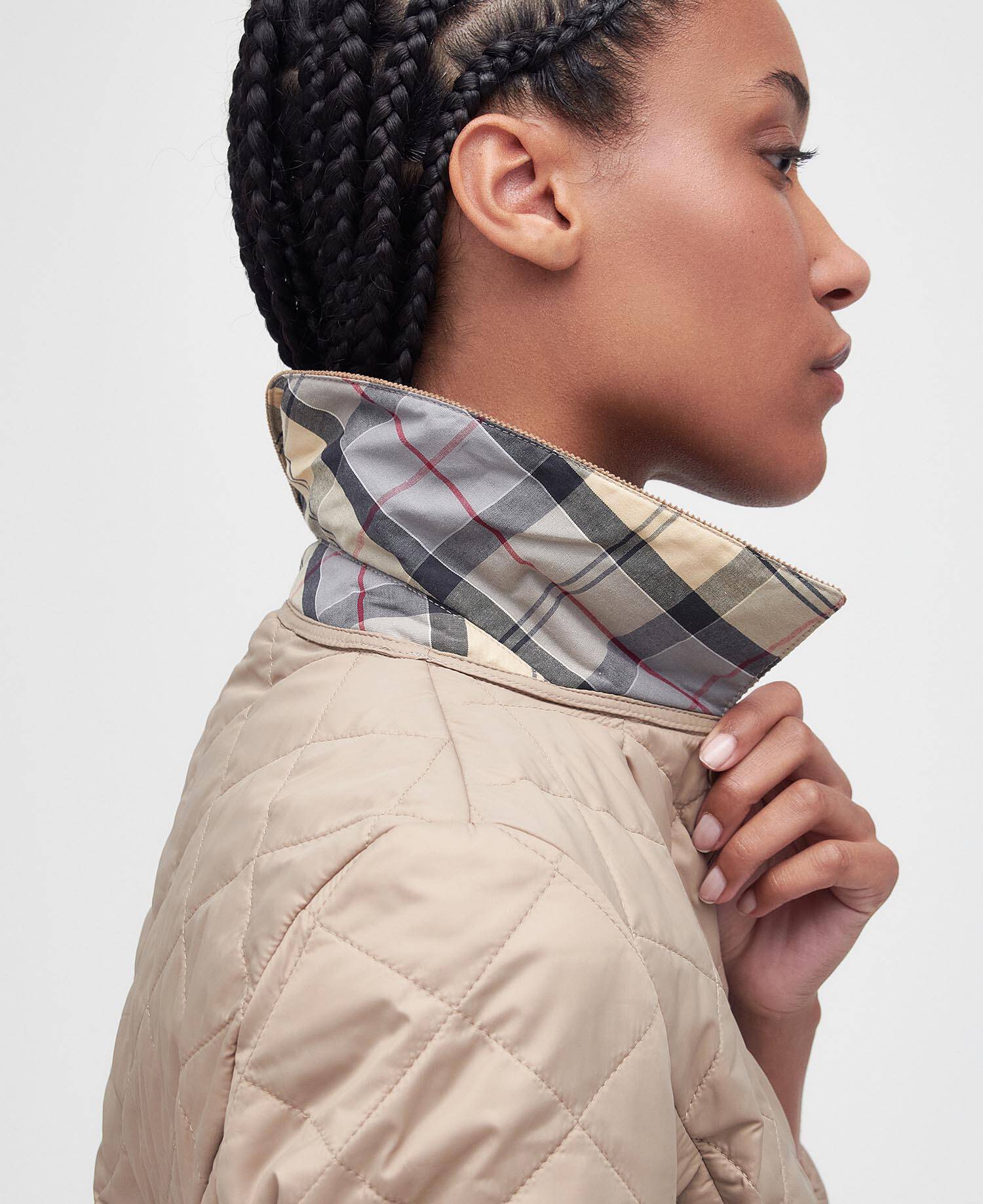 Deveron Quilted Jacket Light Trench-Light Trench image number 3