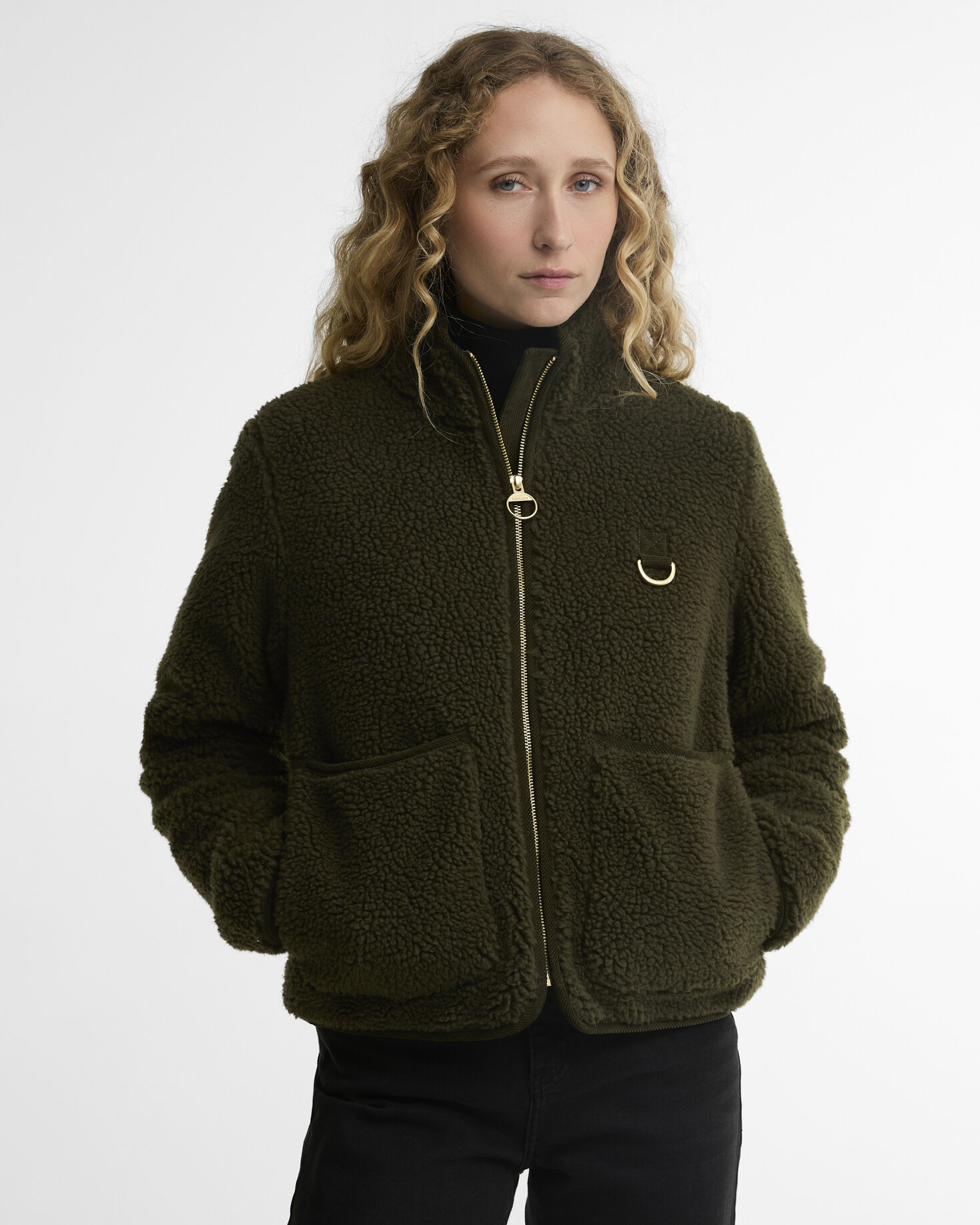 Barbour Fleecejacke Elenora Olive