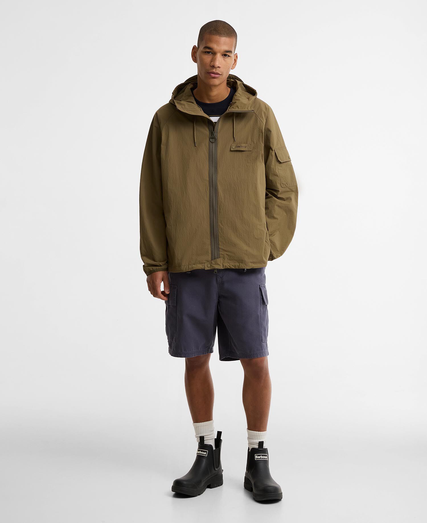 Jacke Re-Engineered Flyweight Showerproof Clay