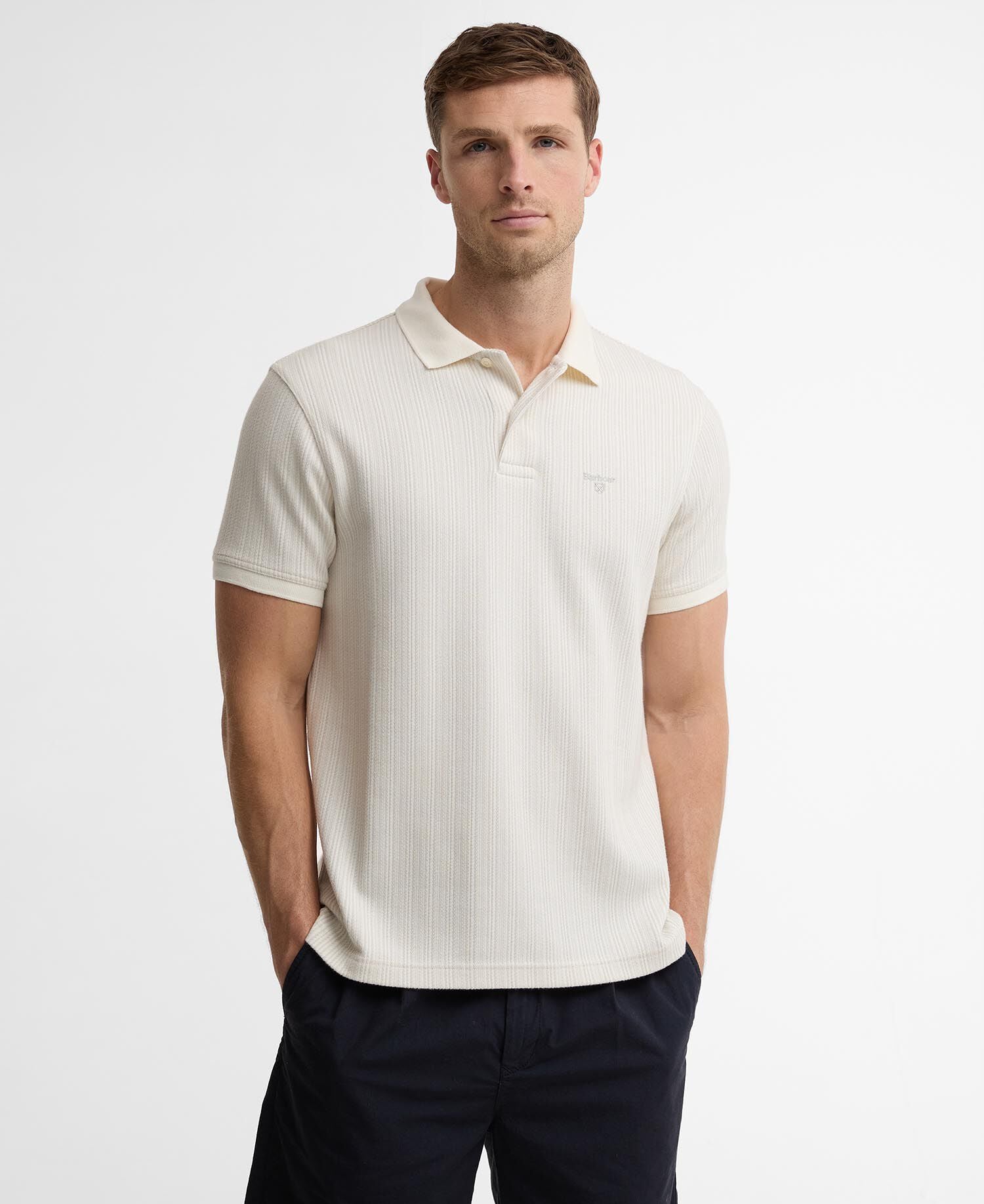 Harworth Tailored Polo Shirt Whisper White