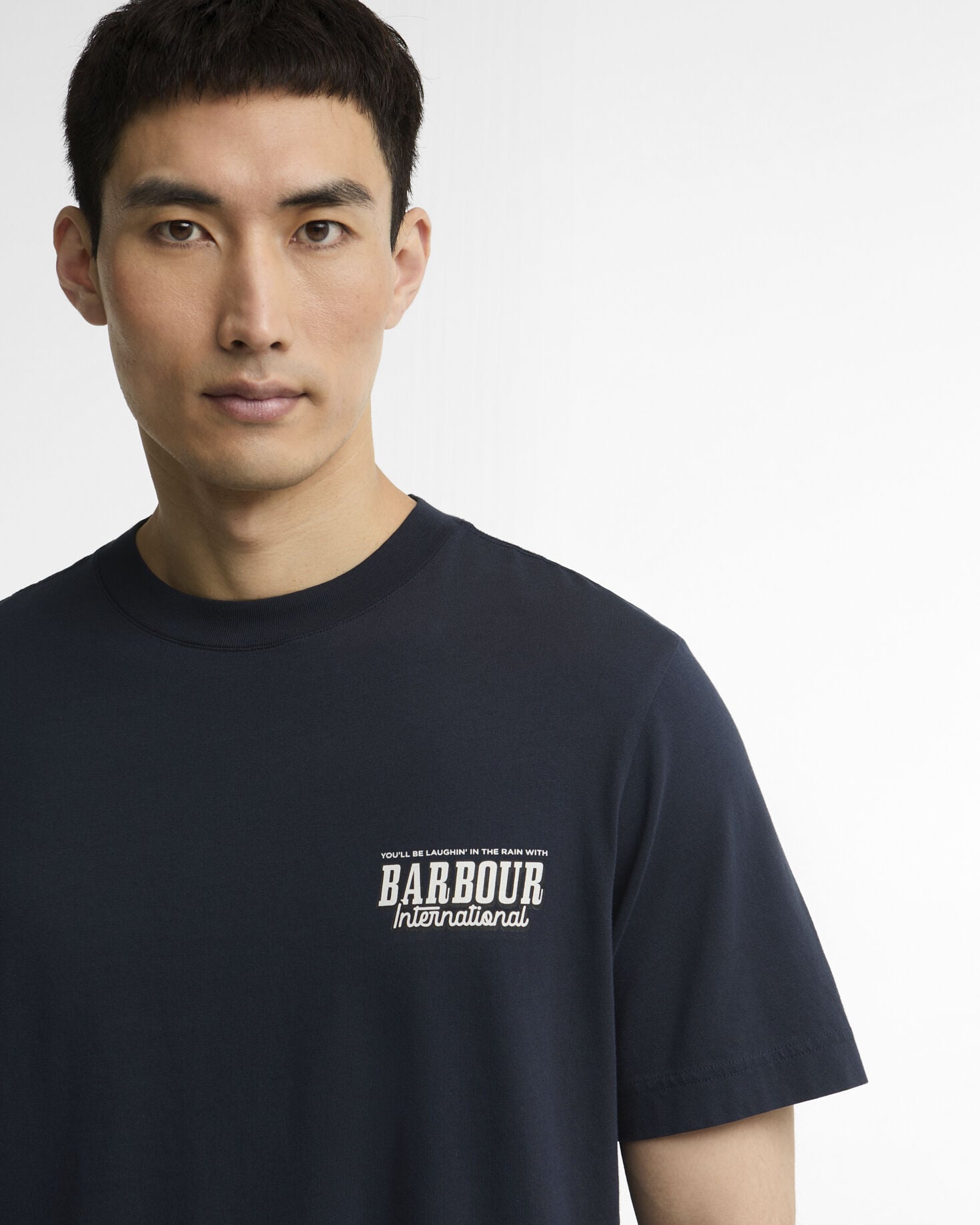T-Shirt Pull Graphic Navy