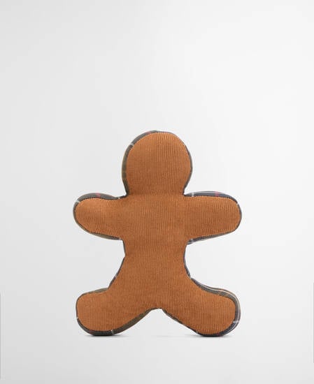 Christmas Gingerbread Dog Toy Brown