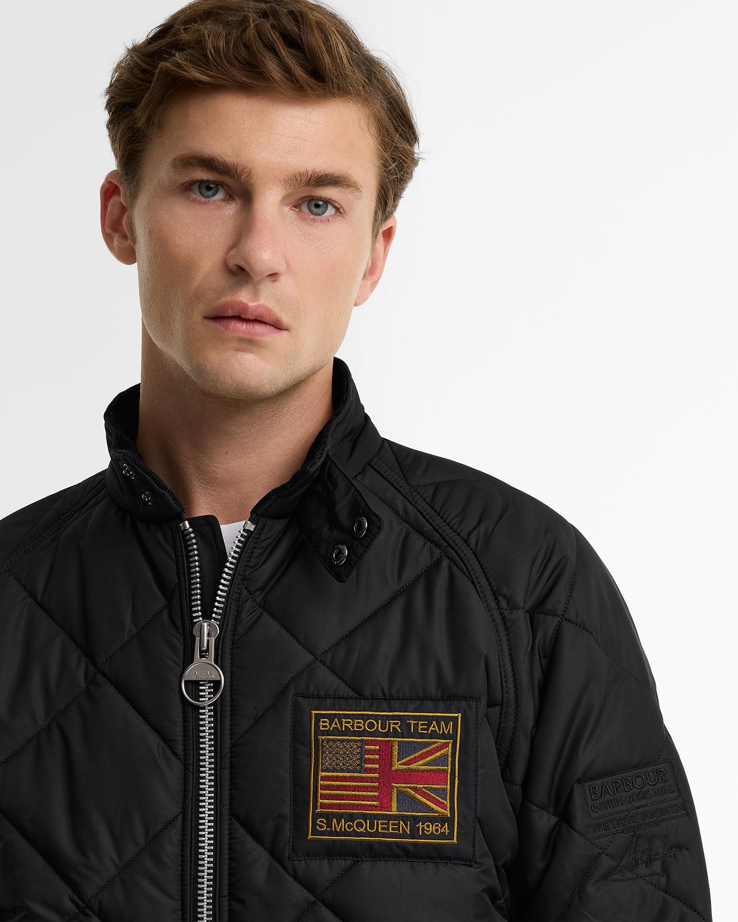 Merchant Quilted Jacket Classic Black