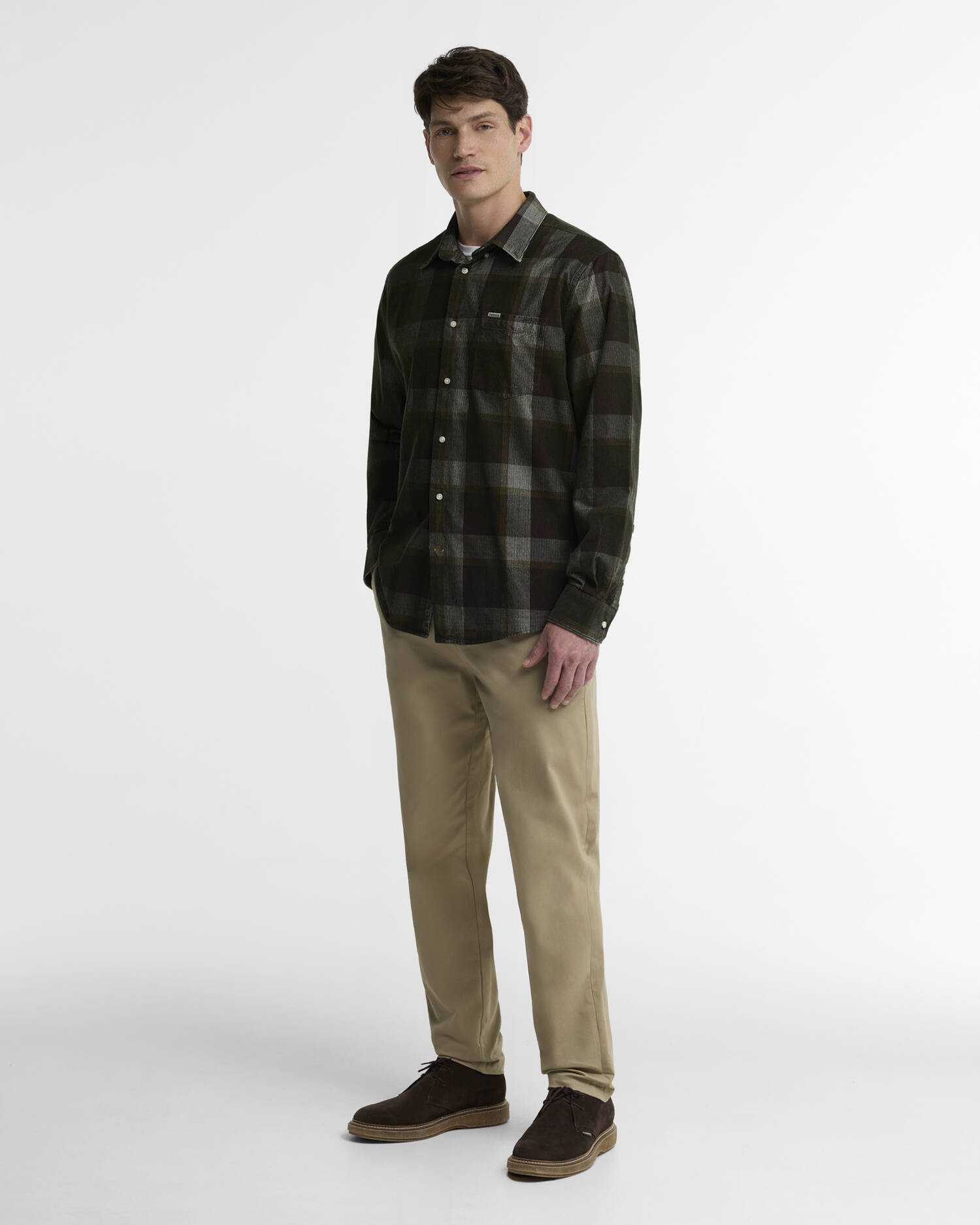 Winston Regular Long-Sleeved Shirt Olive image number 1