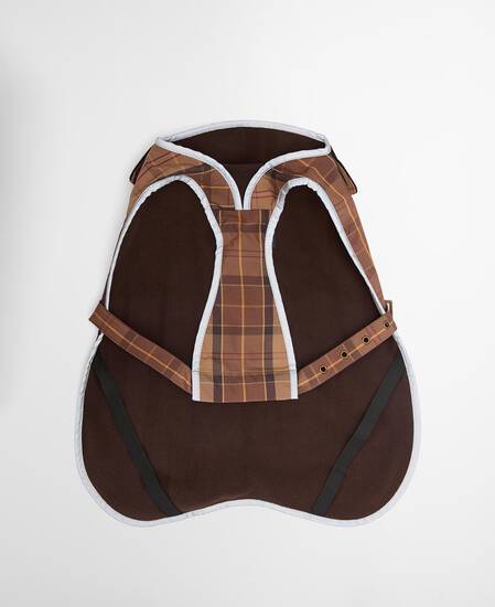 Waterproof Tartan Dog Coat Muted Tartan