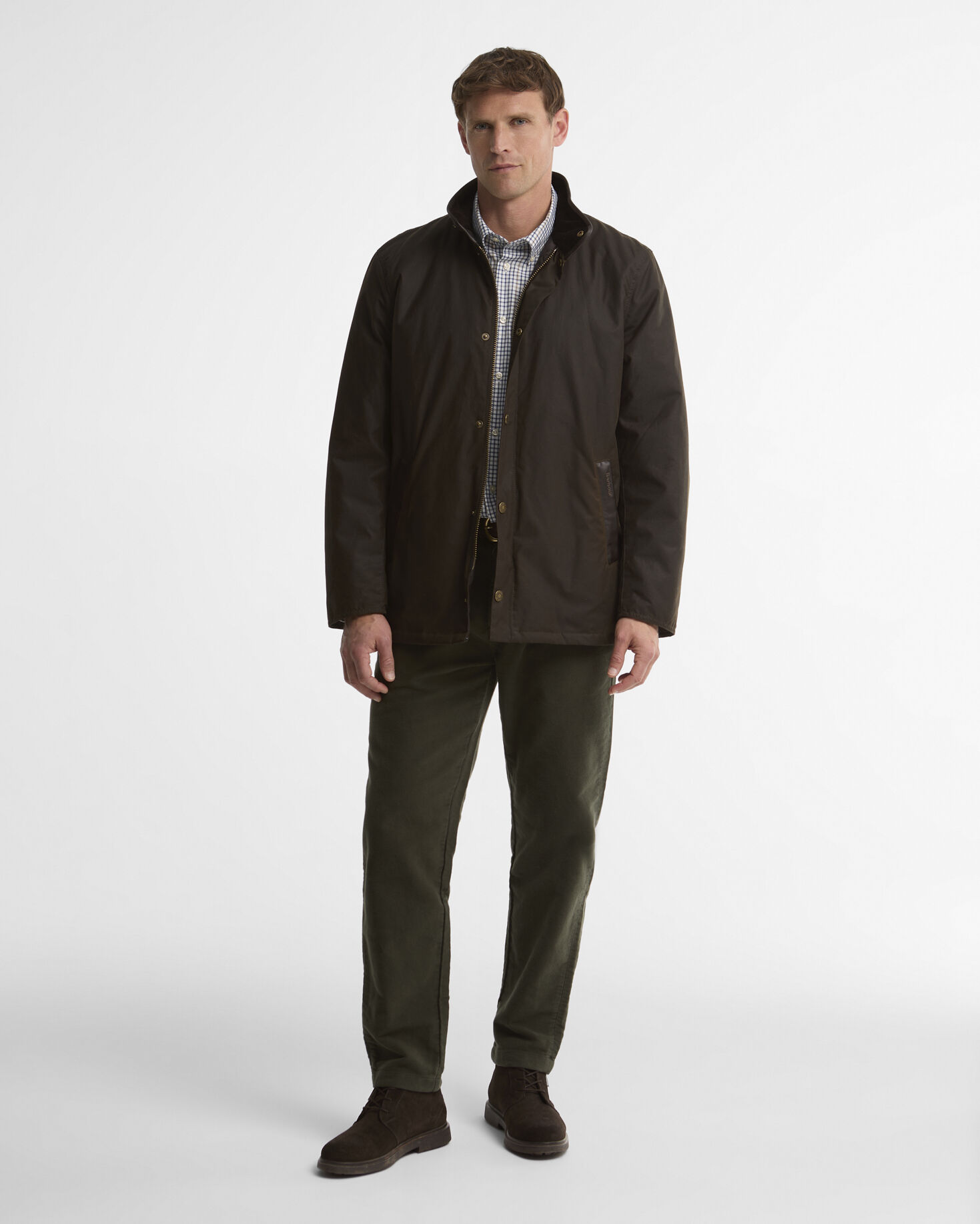 Giacca cerata Crayton Olive