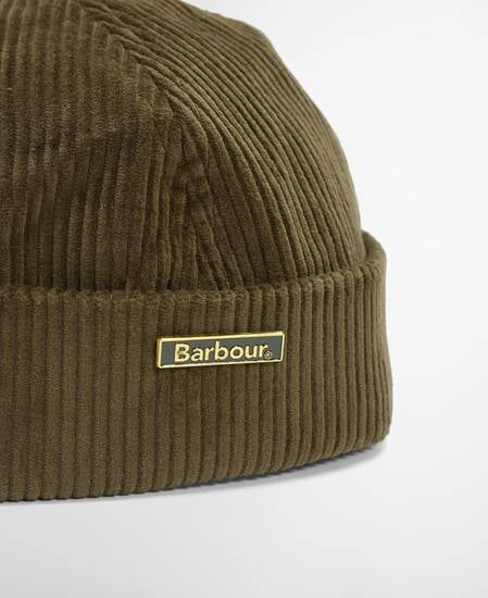 Preston Cord Docker Hat Olive