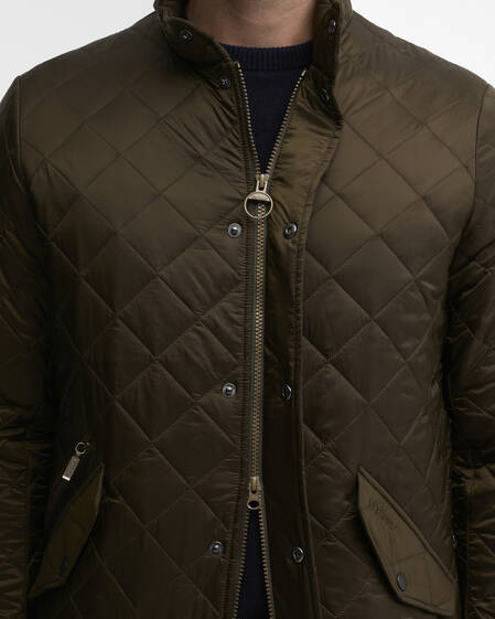 Flyweight Chelsea Quilted Jacket Olive