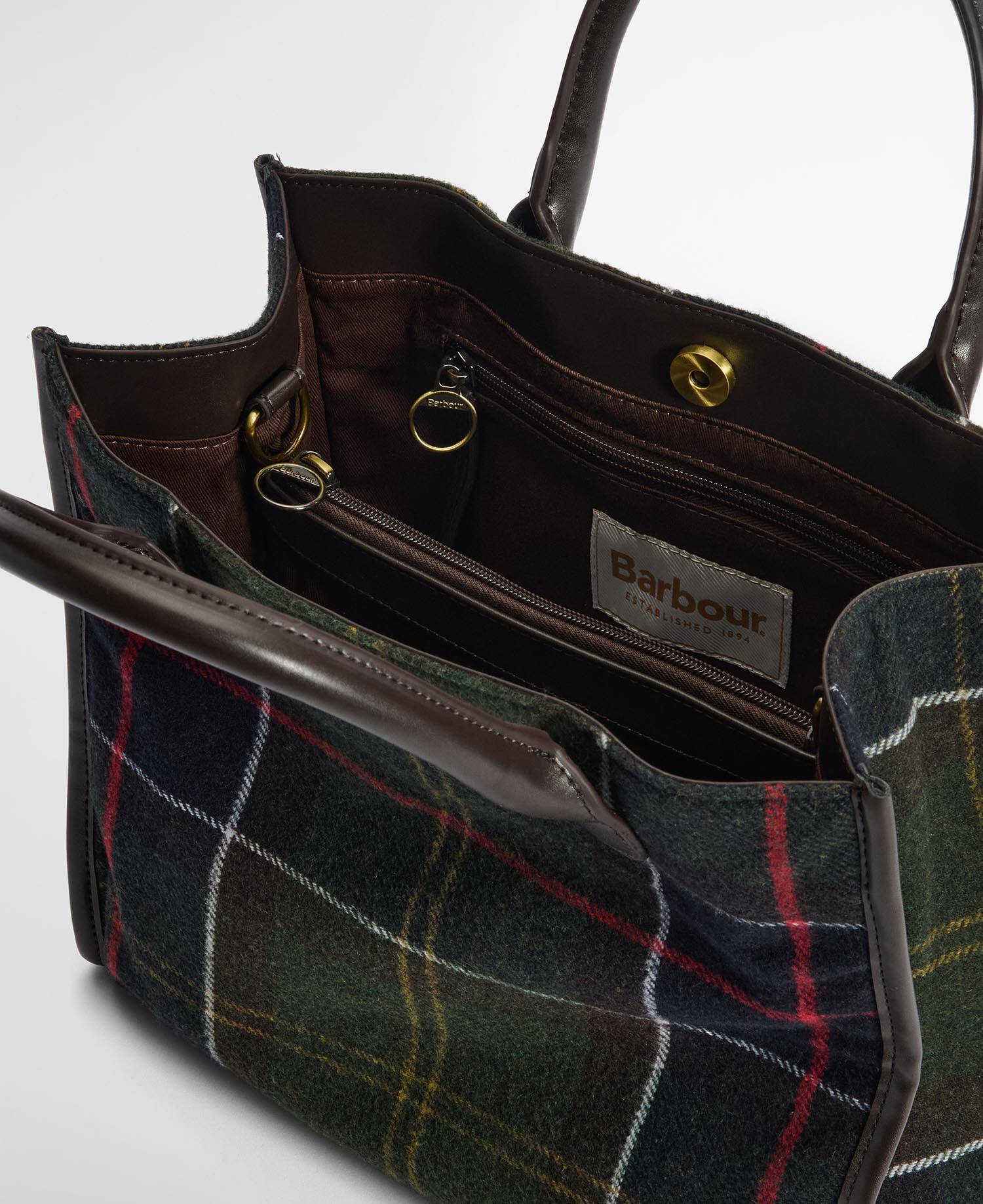 Barrhill Tartan Tote Bag Classic Tartan image number 5