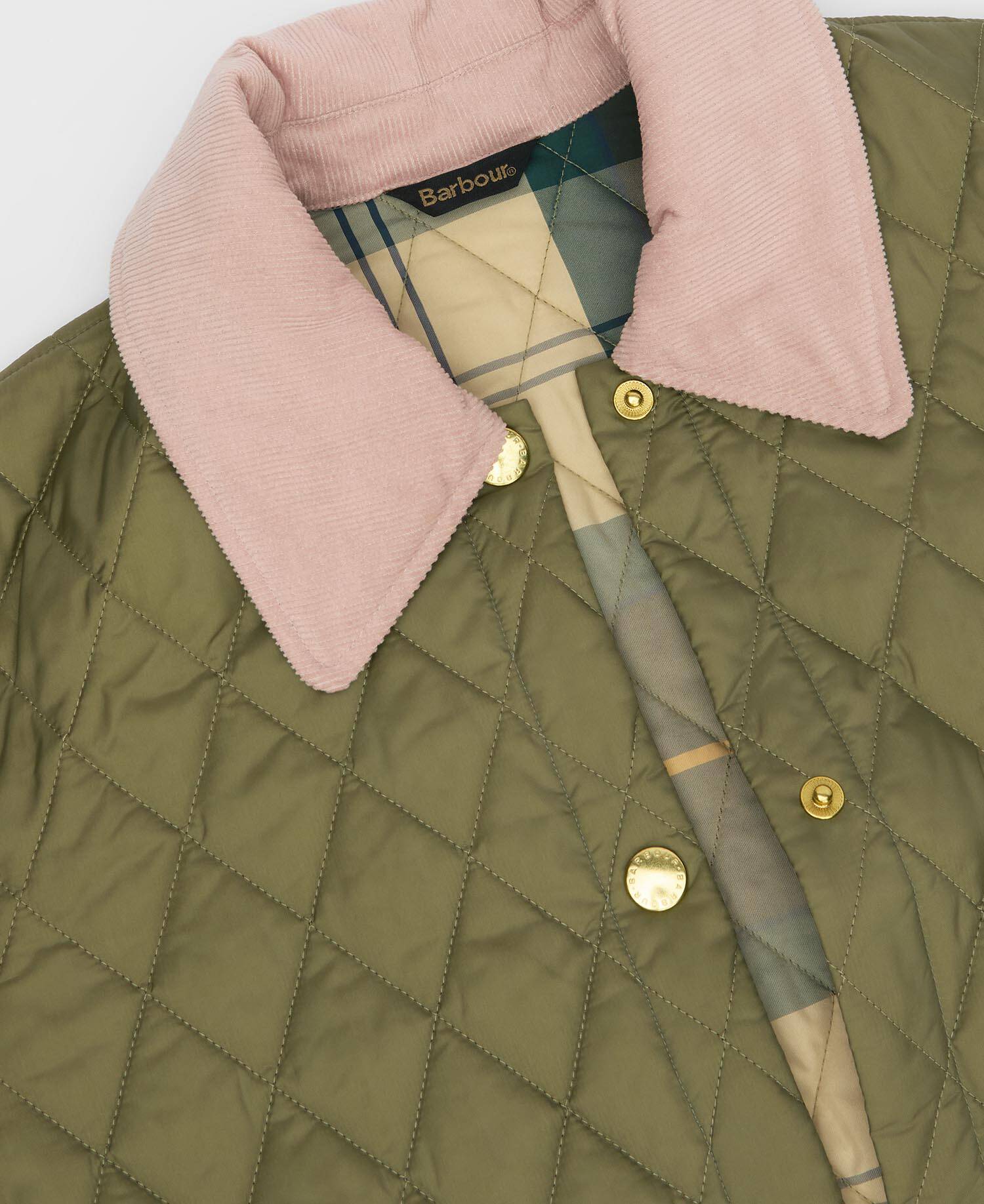 Steppjacke Icons Modern Liddesdale Bleached Olive/Ancient/Gardenia image number 5