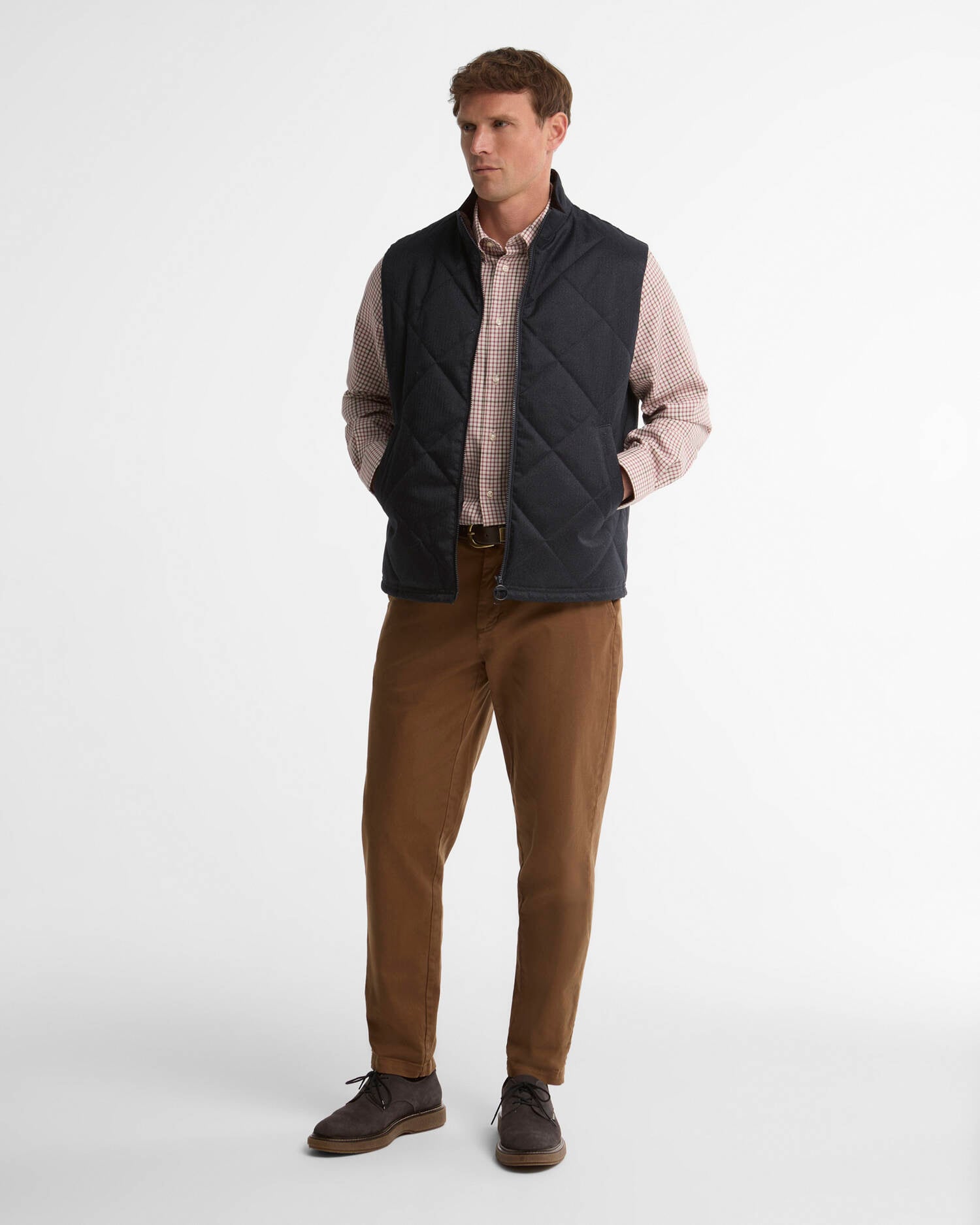 Winter Finn Gilet Dark Navy image number 1
