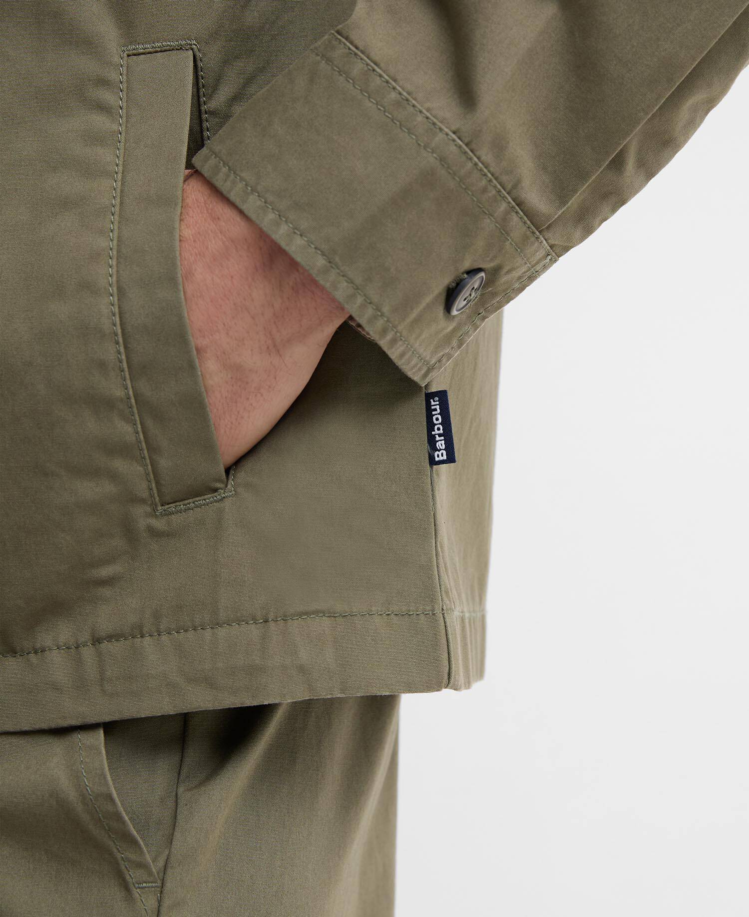 Sherburn Overshirt Dusty Olive image number 4