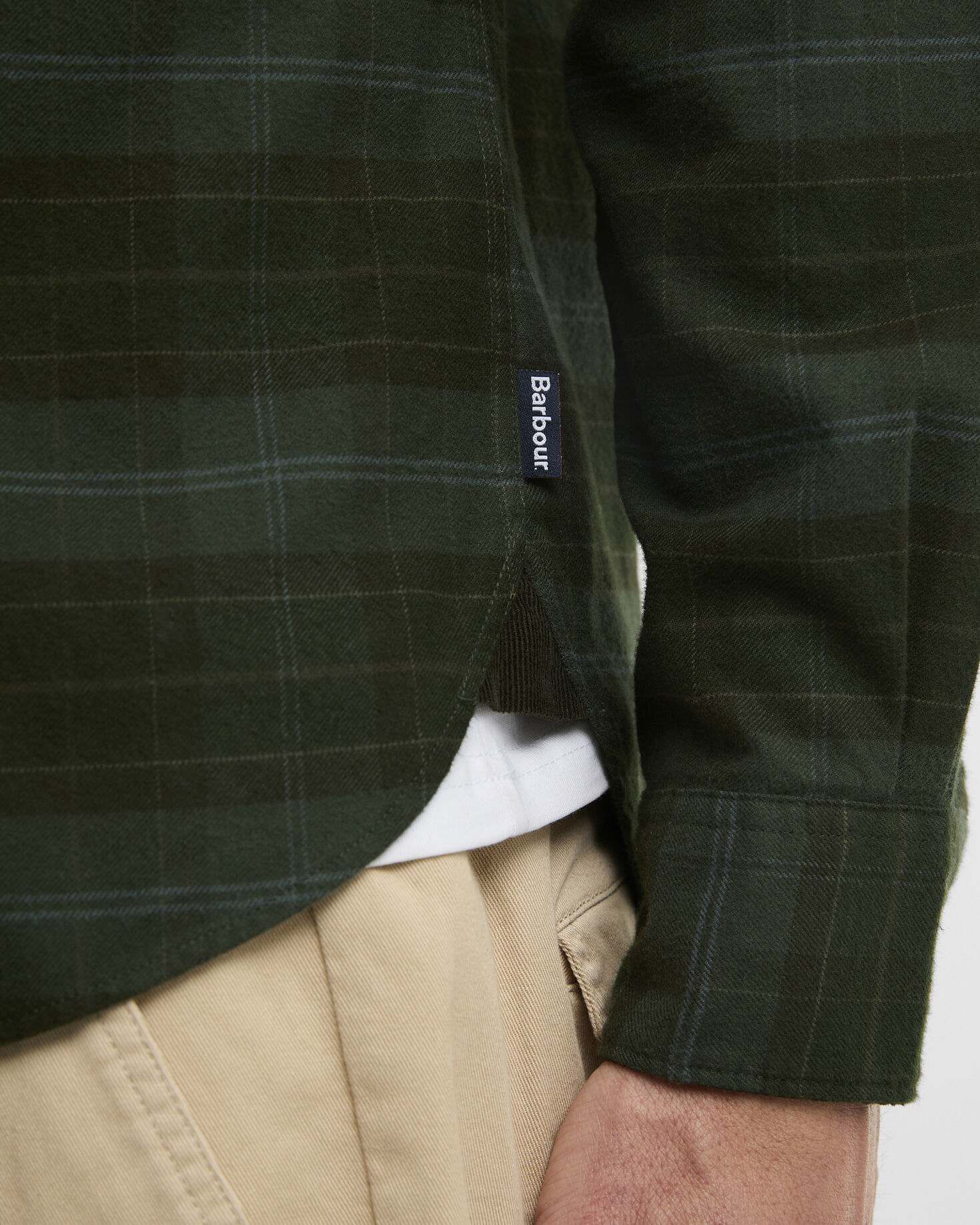 Camicia Mineral a maniche lunghe in tartan con taglio classico Pine Glen