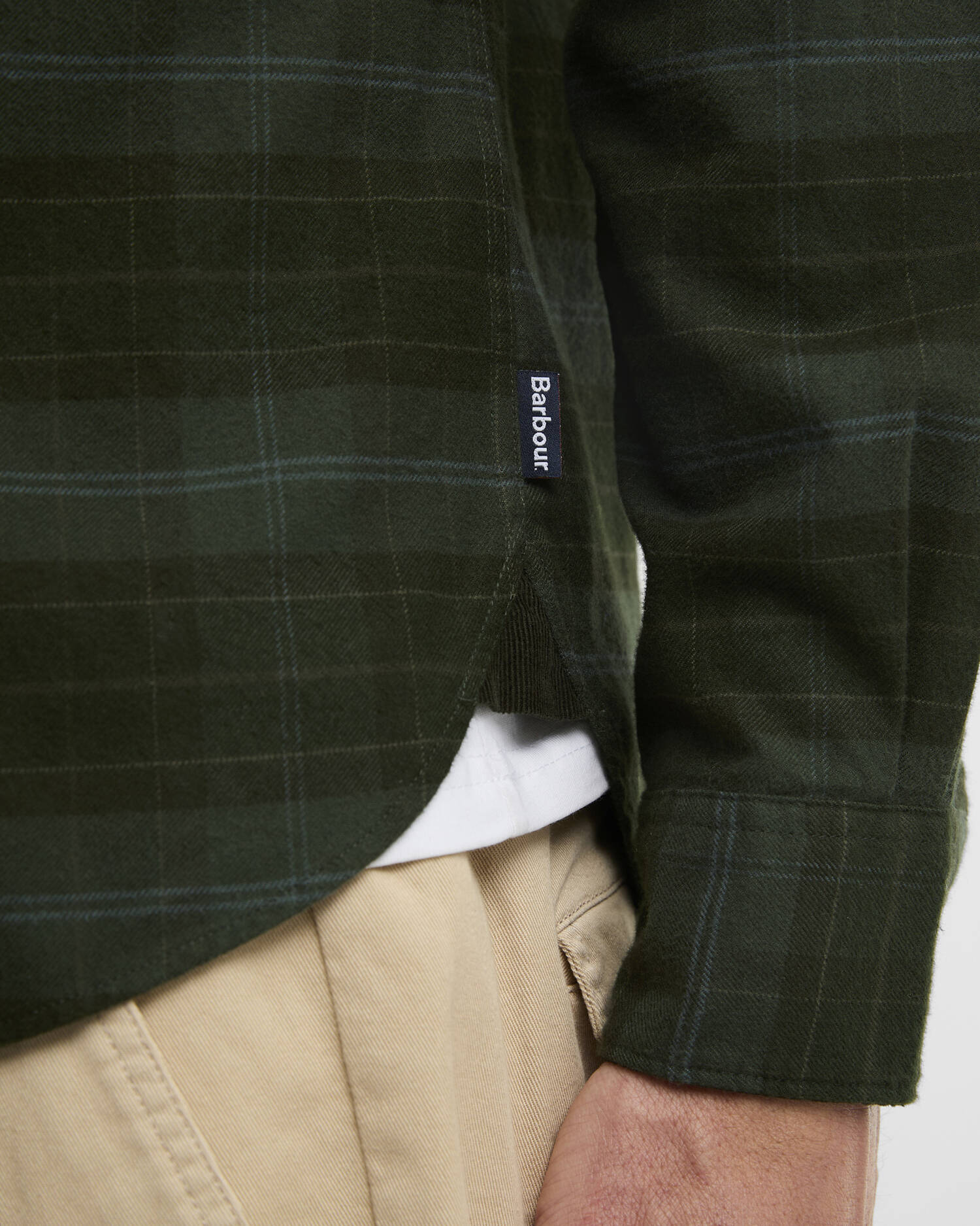 Camicia Mineral a maniche lunghe in tartan con taglio classico Pine Glen image number 4