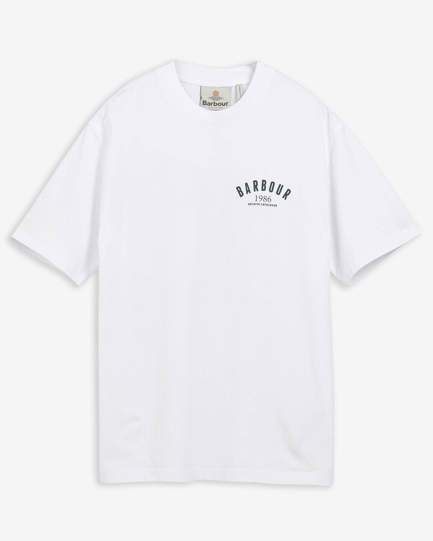1986 Graphic Oversized T-Shirt White