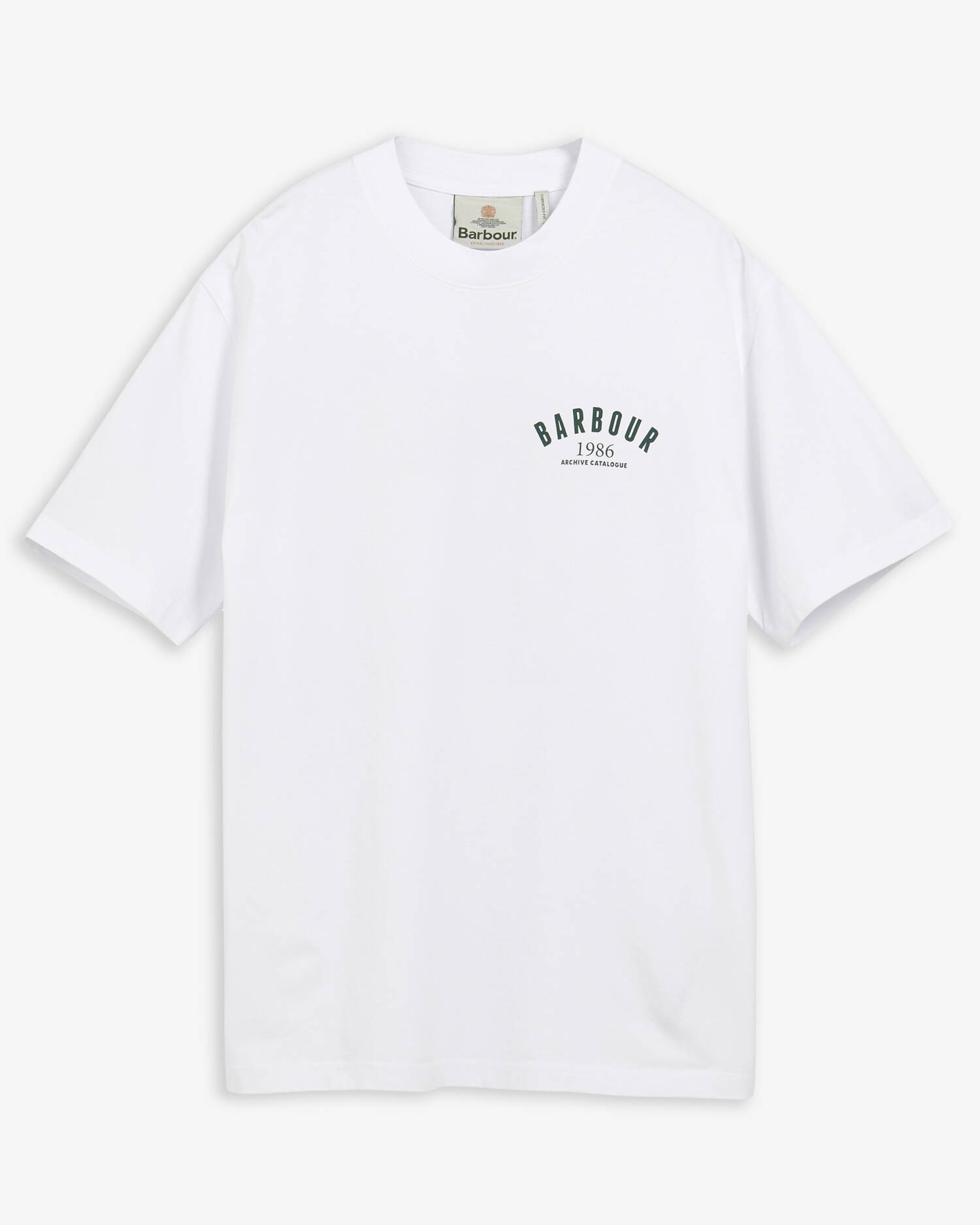 1986 Graphic Oversized T-Shirt White image number 4