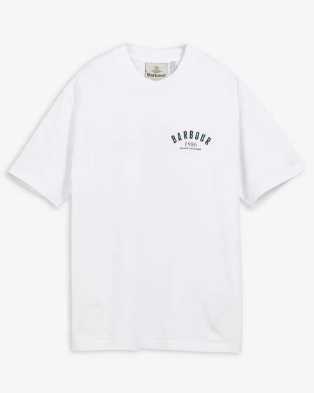 1986 Graphic Oversized T-Shirt White