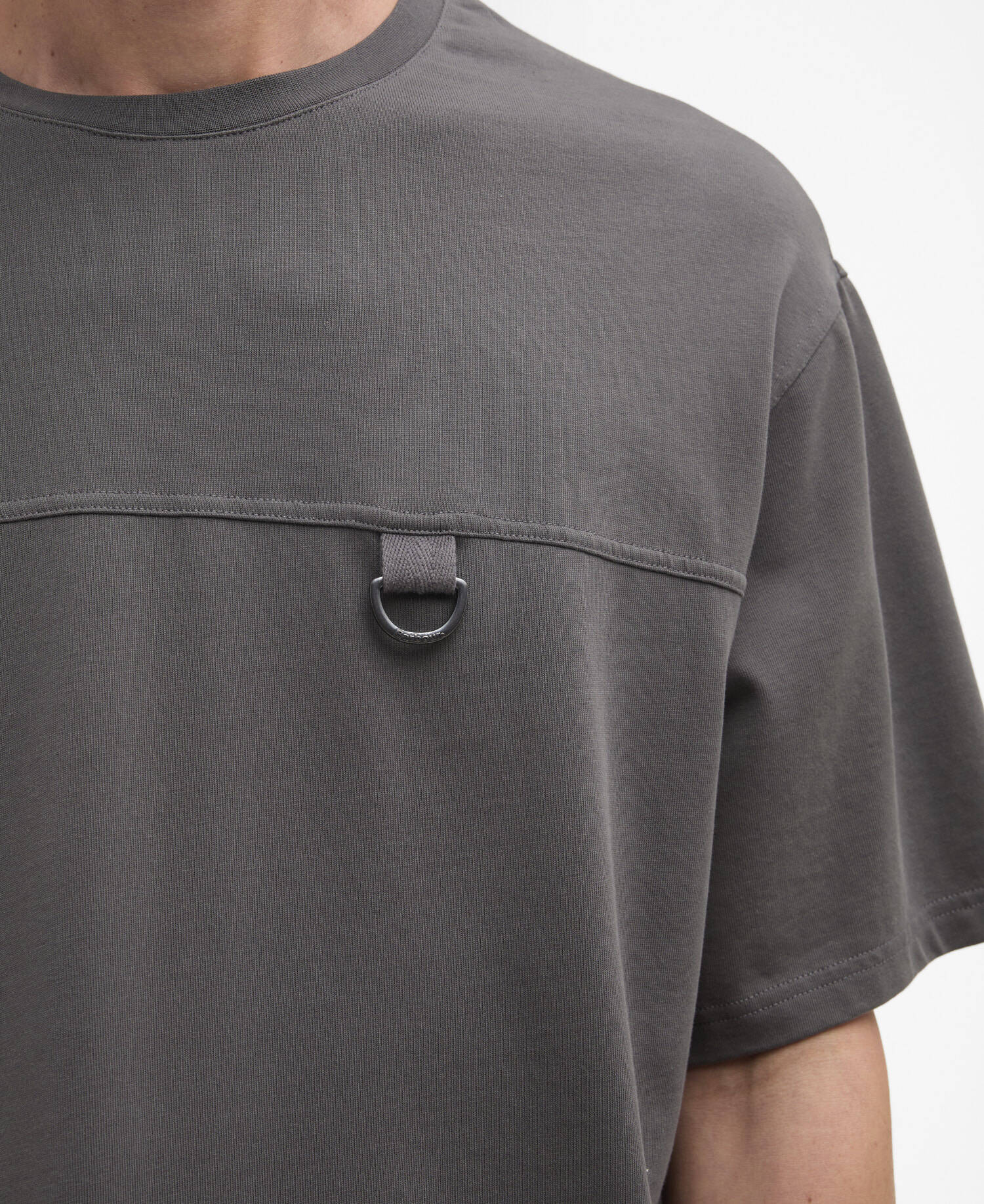 T-shirt oversize Ardgill Asphalt image number 3
