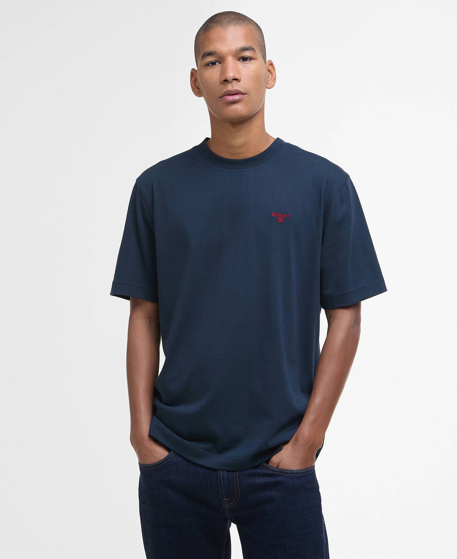 Sports Relaxed T-Shirt Classic Navy image number 0