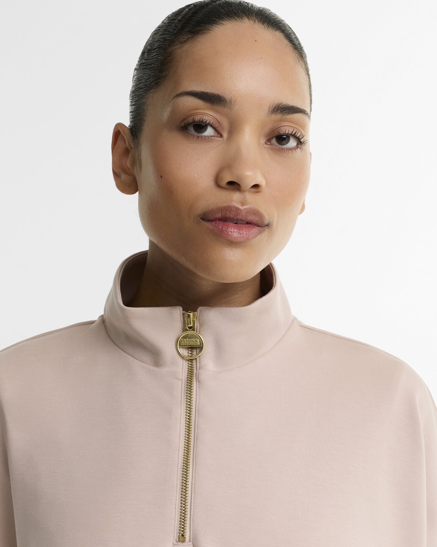 Sweatshirt Kemora Half-Zip Nutmeg