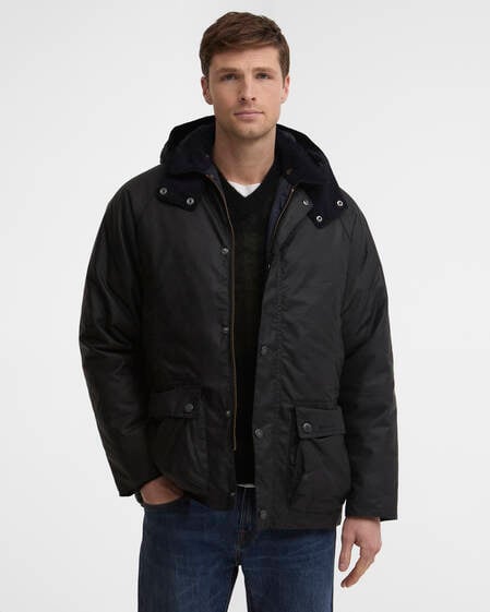 Modern Beaufort Waxed Jacket Navy/Shadow Classic