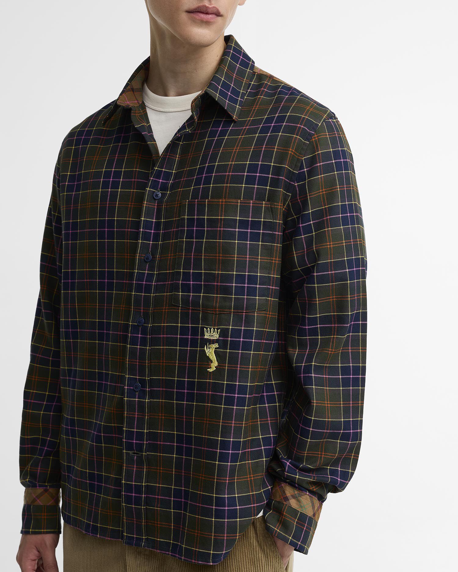 Paul Smith Loves Barbour Tailored Tartan Long-Sleeved Shirt PS Classic