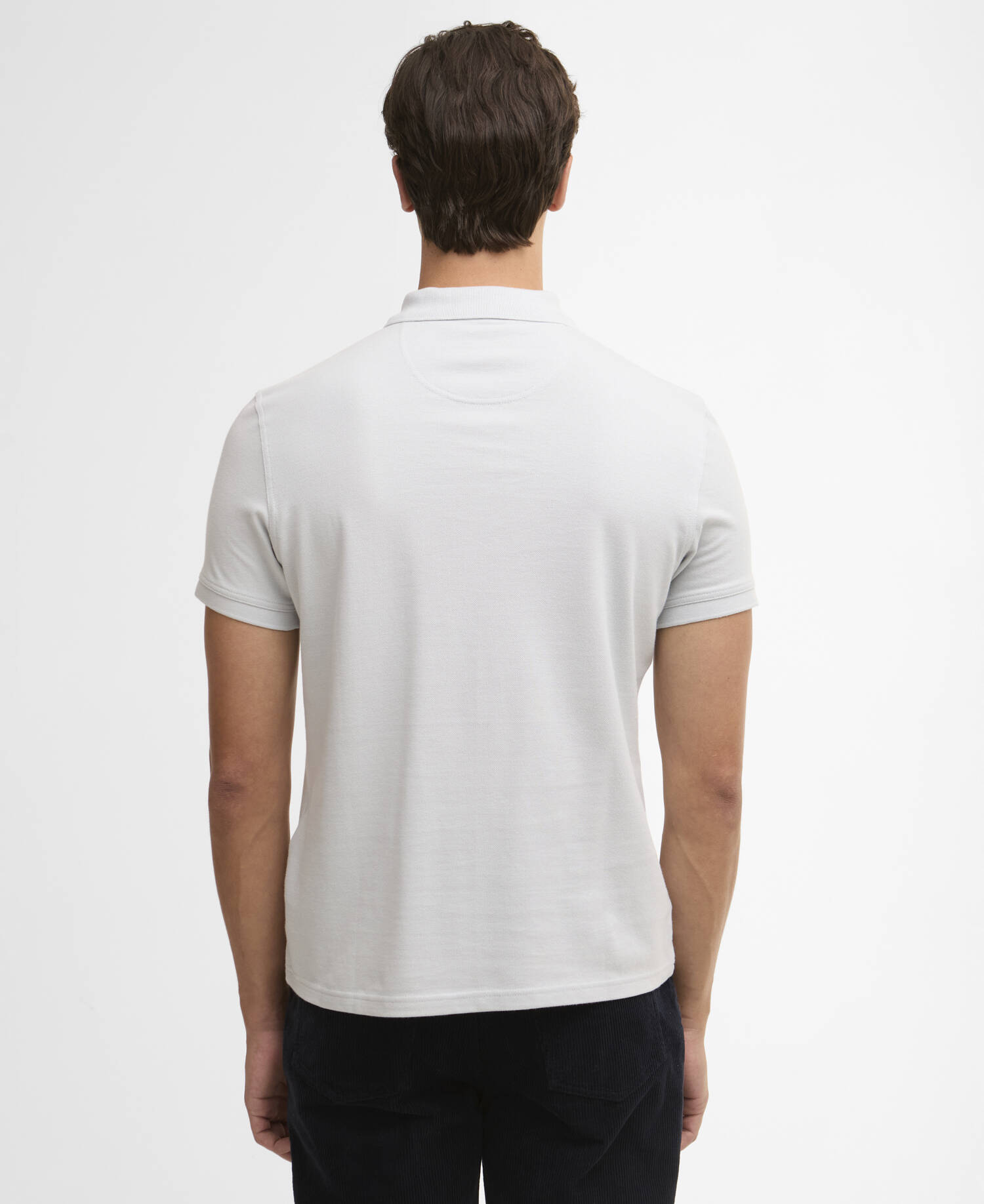Sports Short-Sleeved Polo Shirt Blue Haze image number 2